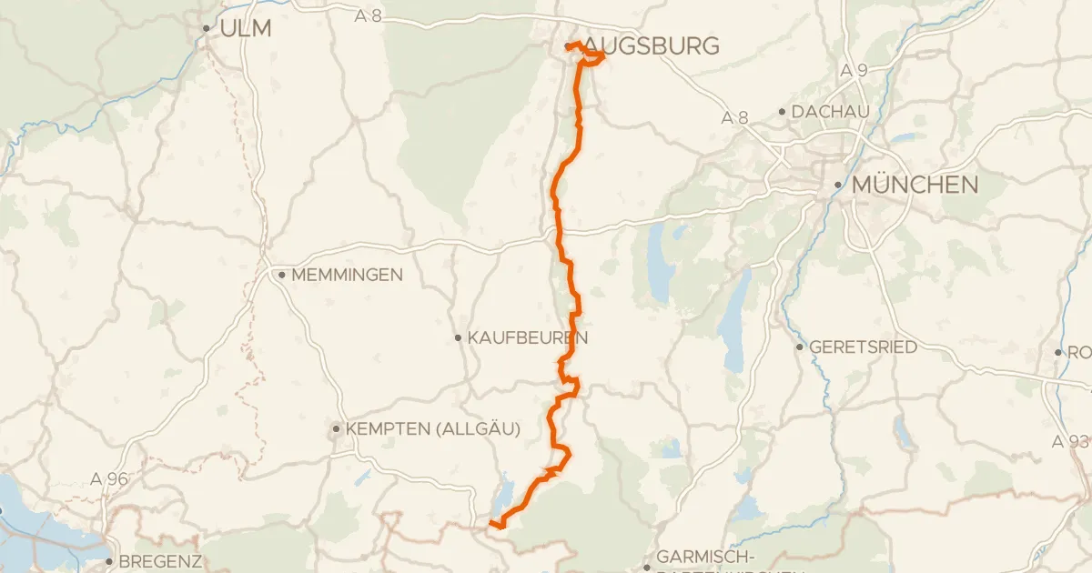 Kaart van de fietsroute [D9] Weser-Romantische Straße Teil 10