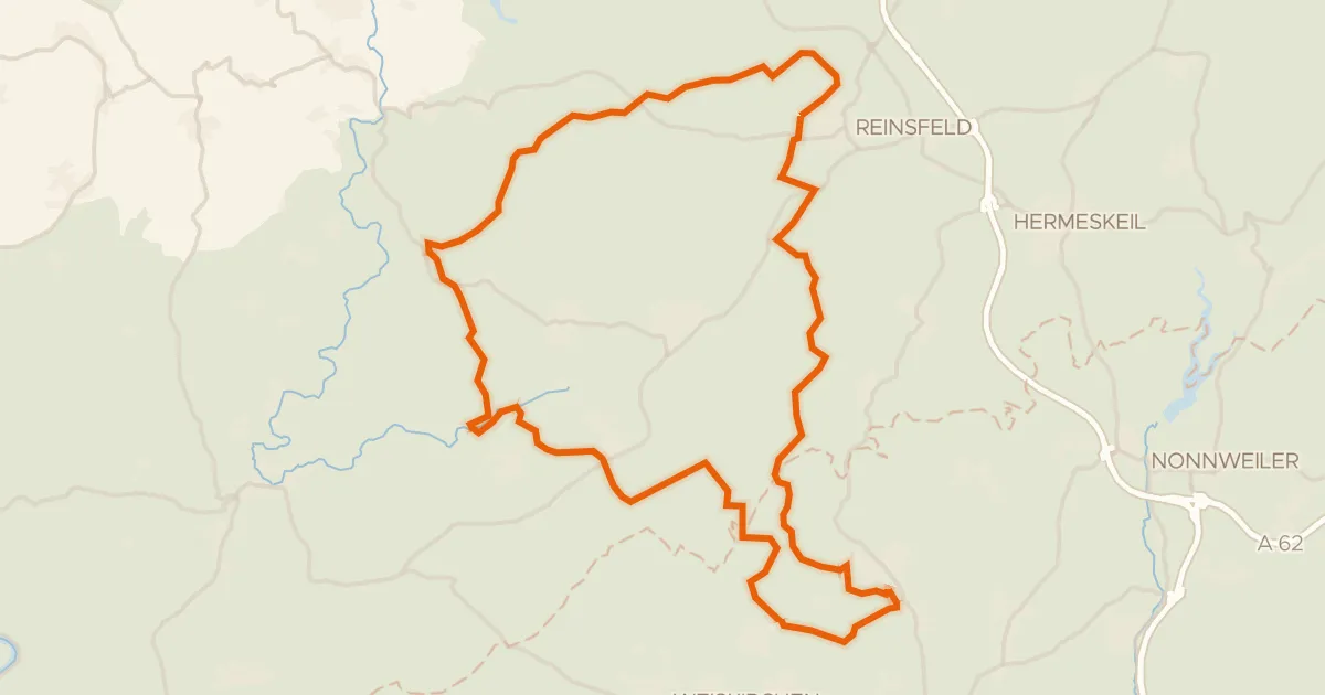 Map of the cycling route Rondje Wadrilltal en Enterbachtal