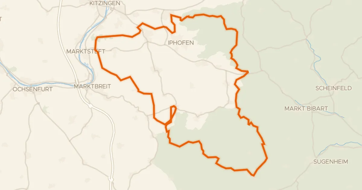 Kaart van de fietsroute Rondje Schloss Schwanberg en Schloss Seehaus