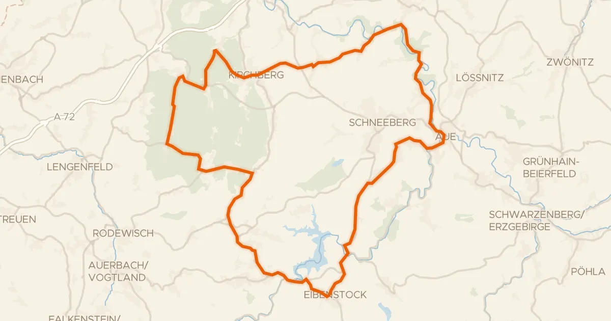 Map of the cycling route Rondje Burg und Schloss Stein en Hartensteiner Wald