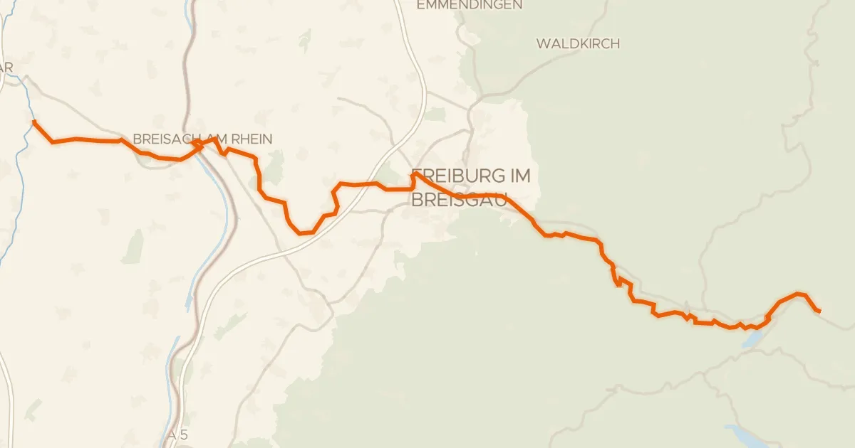 Map of the cycling route Grüne Straße - Route Verte